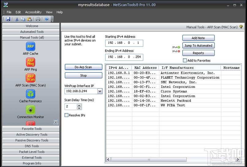 网络监测软件,NetScanTools,NetScanTools下载,NetScanTools官方下载