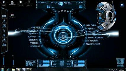 Rainmeter,桌面美化工具
