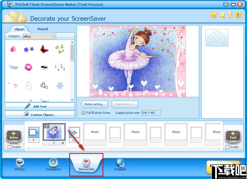 iPixSoft flash ScreenSaver Maker下载,动画制作,屏幕保护