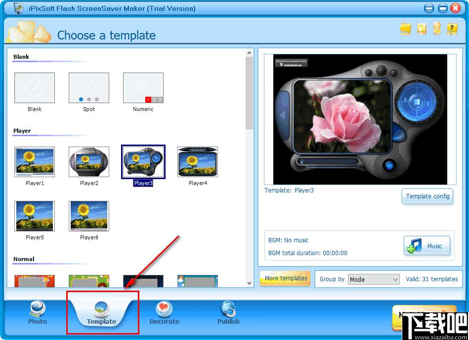 iPixSoft flash ScreenSaver Maker下载,动画制作,屏幕保护