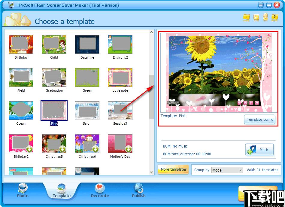 iPixSoft flash ScreenSaver Maker下载,动画制作,屏幕保护