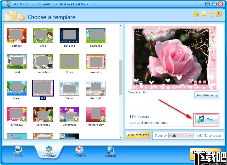 iPixSoft flash ScreenSaver Maker下载,动画制作,屏幕保护