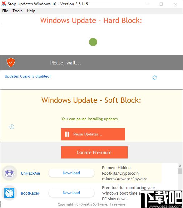StopUpdates10下载,禁止更新,系统工具