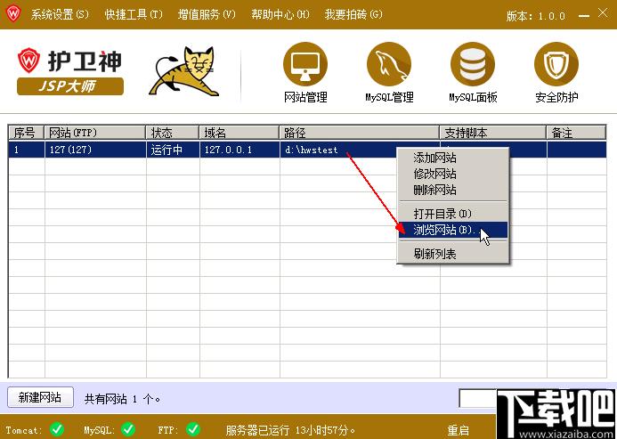 护卫神JSP大师下载,网站搭建,网站防护