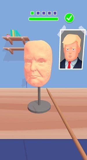 面部雕刻家3d游戏下载,面部雕刻家3d,卡通游戏,解压游戏
